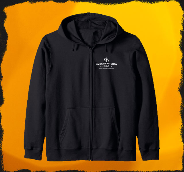Smoker Kitchen BBQ Zipper für Damen und Herren